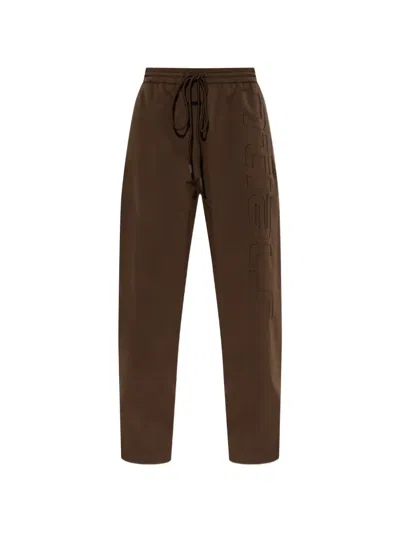 Essentials Active Trace Track Pants In Brown