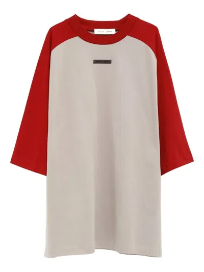 Essentials Baseball Raglan-sleeve T-shirt In Neutral