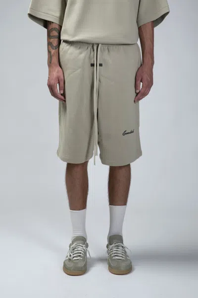 Essentials Basketball Jersey Shorts In Gray