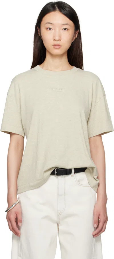 Essentials Beige Classic Fit T-shirt