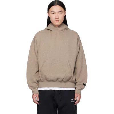 Essentials Beige Classic Hoodie In Neutral