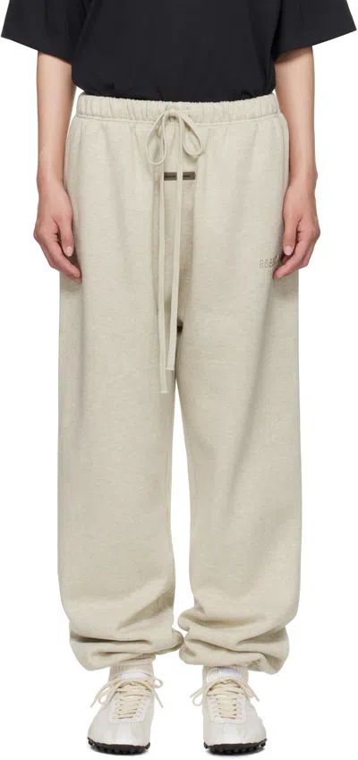 ESSENTIALS BEIGE CLASSIC SWEATPANTS