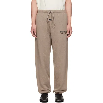 ESSENTIALS BEIGE CLASSIC SWEATPANTS