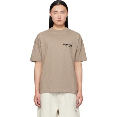 Essentials Beige Classic T-shirt In Neutral