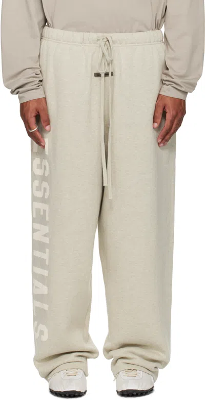 Essentials Beige Lounge Fleece Sweatpants