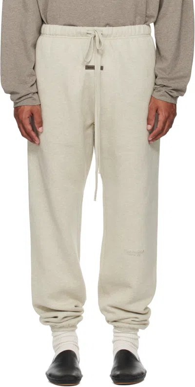 Essentials Beige Vintage Fleece Sweatpants