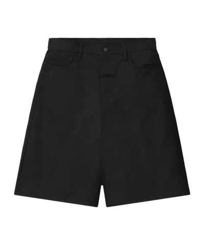 Essentials Five-pocket Shorts In Black