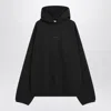Essentials Modern Fleece Hooded Sweatshirt In Black