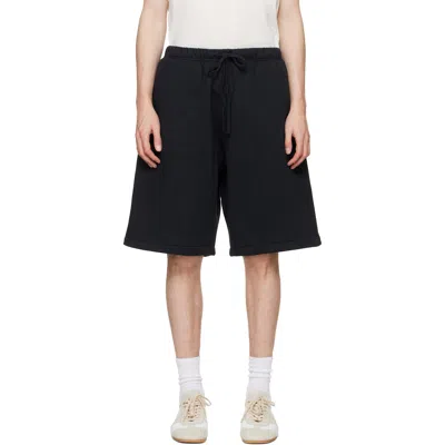 Essentials Black Active Trace Relaxed Shorts
