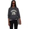 Essentials Black Campus Classic Long Sleeve T-shirt In Black