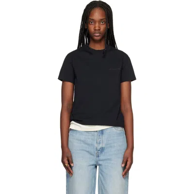 Essentials Black Classic Short Sleeve T-shirt