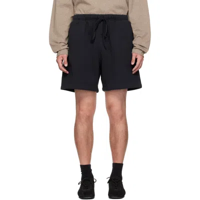 Essentials Black Classic Sweat Shorts