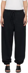 Essentials Black Classic Sweatpants In Black