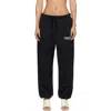 Essentials Logo Drawstring Sweatpants In Black