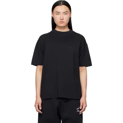 ESSENTIALS BLACK CLASSIC T-SHIRT