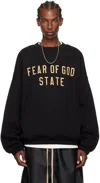 Essentials Logo-print Sweatshirt In Black