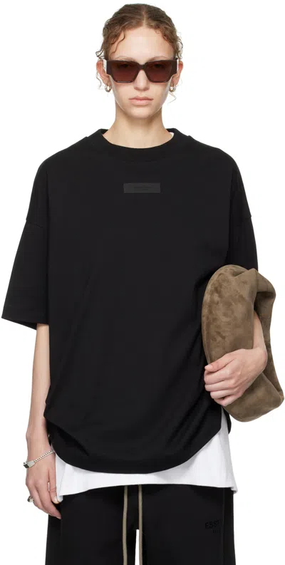 Essentials Black Crewneck T-shirt