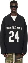 Essentials Slogan-print Sweatshirt In Black