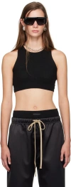 Essentials Black Sport Tank Top In Black