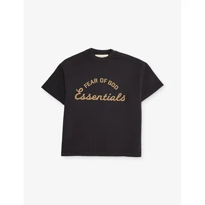 Essentials Kids' Training 90s Short Sleeve Cotton-jersey T-shirt 2-16 In Black