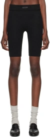 Essentials Logo Patch Shorts In Black