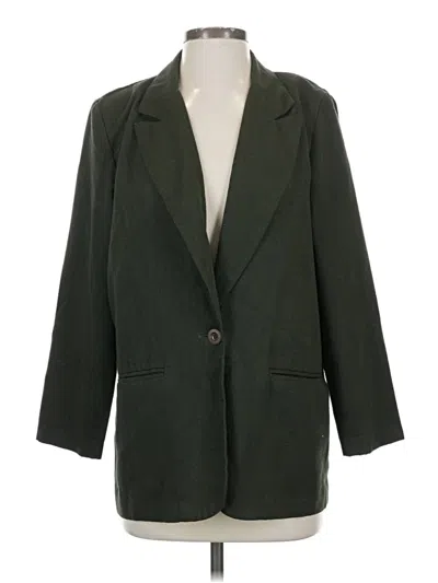 Pre-owned Essentials Blazer Jacket In Green