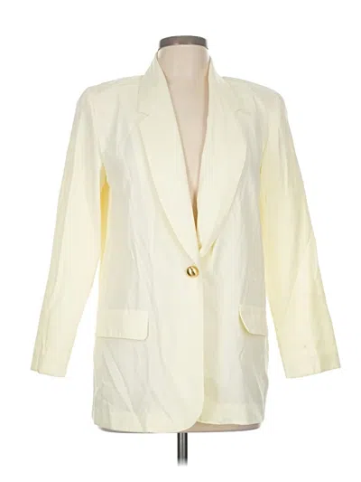 Pre-owned Essentials Blazer Jacket In White