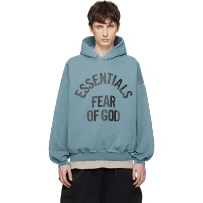 Essentials Blue Campus 90s Hoodie