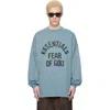 Essentials Fear Of God T Shirts And Polos In Blue