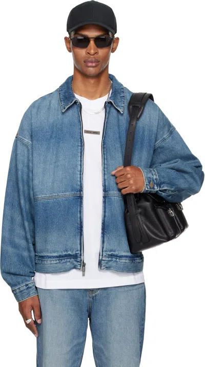 Essentials Blue Denim Trucker Jacket