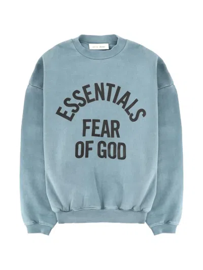 Essentials Blue Sweatshirt In Blau