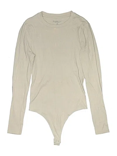 Pre-owned Essentials Bodysuit In Tan