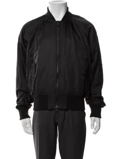 Pre-owned Essentials Bomber Jacket In Black