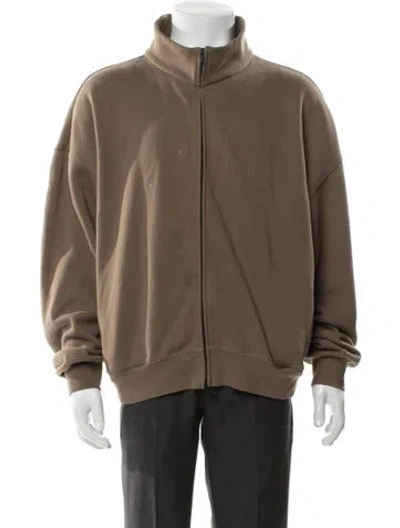 Pre-owned Essentials Bomber Jacket In Brown