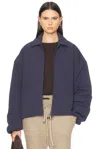Essentials Bomber Jacket In Marine