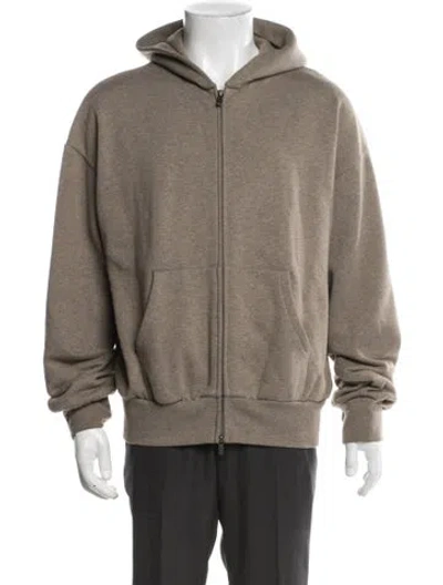 Pre-owned Essentials Bomber Jacket In Neutral