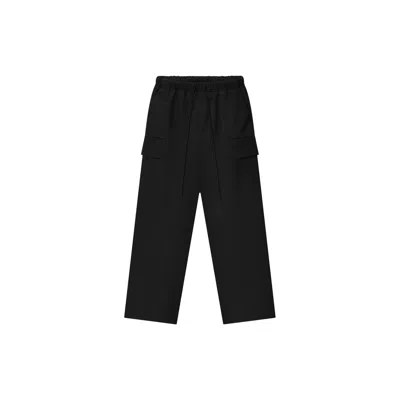 Essentials Bonded Satin Field Pants In Black
