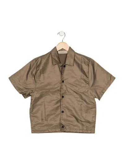 Pre-owned Essentials Babies' Boys' Casual Shirt W/tags In Brown