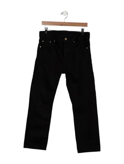 Pre-owned Essentials Kids' Boys' Denim Jeans In Black