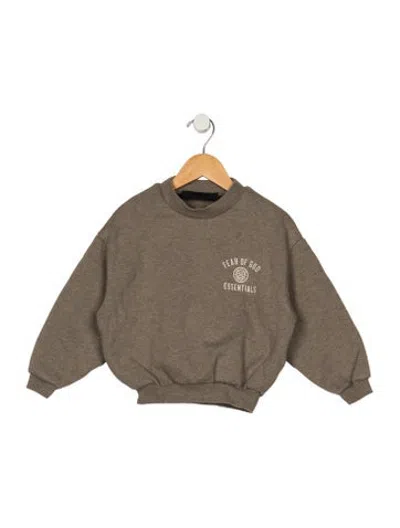 Pre-owned Essentials Babies' Boys' Long Sleeve Sweater In Grey