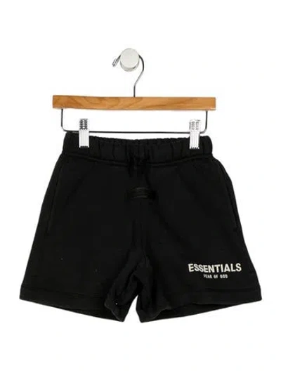 Pre-owned Essentials Babies' Boys' Solid Cotton Shorts In Black