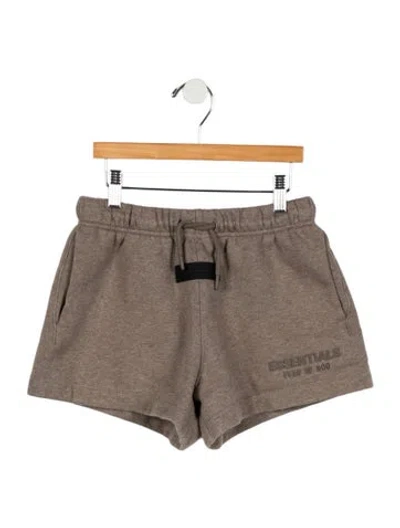 Pre-owned Essentials Kids' Boys' Sweat Shorts In Neutrals