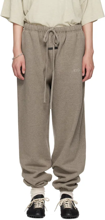 ESSENTIALS BROWN CLASSIC SWEATPANTS