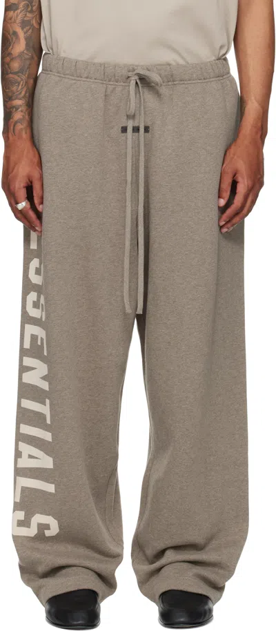 Essentials Brown Lounge Fleece Sweatpants