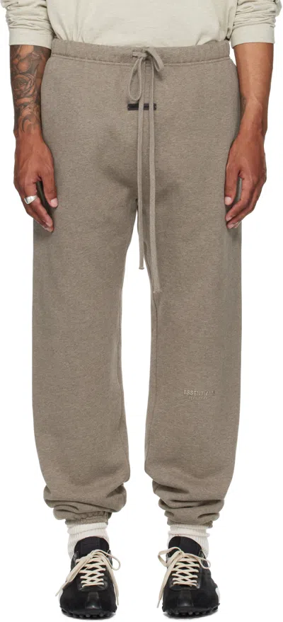 Essentials Brown Vintage Fleece Sweatpants