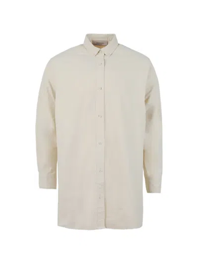 Essentials Geknöpftes Oxford-hemd In Neutral