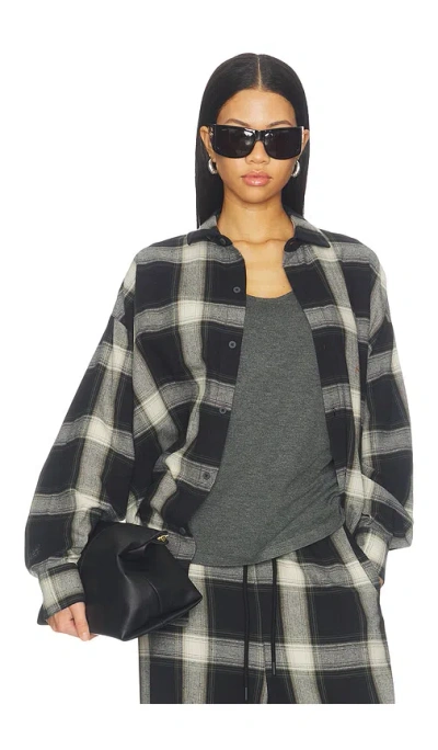 Essentials Hemd Button Up In Grey
