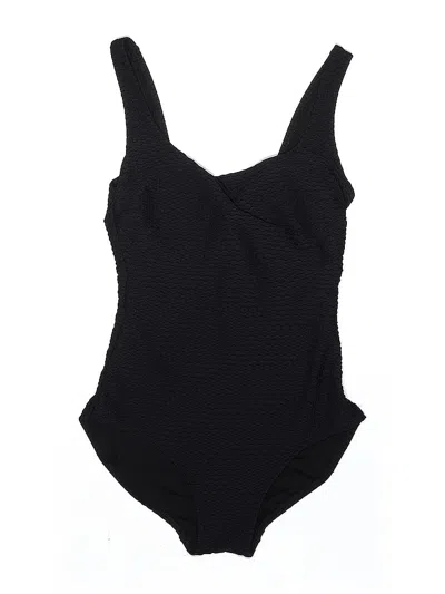 Pre-owned Essentials By Gottex Bodysuit In Black