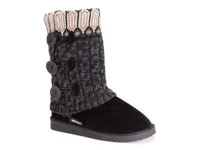 Essentials By Muk Luks Cheryl Bootie In Black