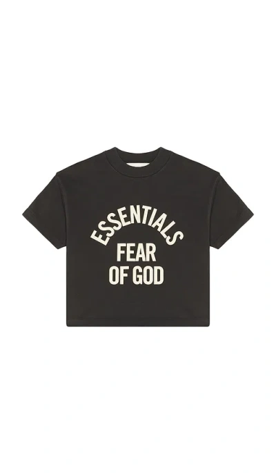 Essentials Campus 90's 반팔 티셔츠 In Black